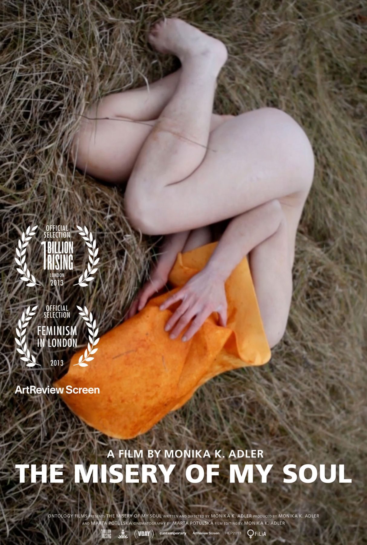 Monika K. Adler, The Misery of my Soul, 2013, film poster - Aeon Rose